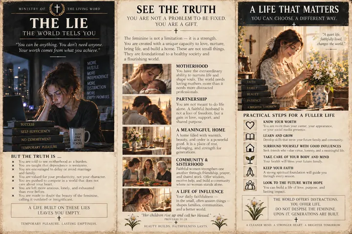 The Lie the World Tells You: See the truth. A life that matters.