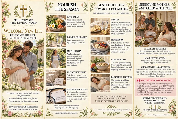 Welcome New Life: Celebrate the life. Cherish the mother.