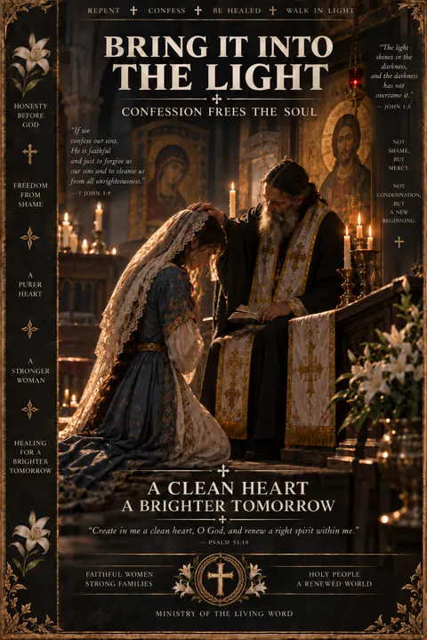 Bring It Into the Light: Confession frees the soul.