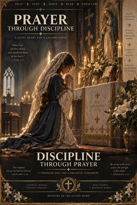 Prayer Through Discipline (Women): A quiet heart for a louder good.